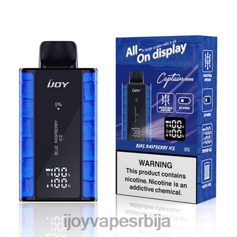 iJOY Bar Captain за једнократну употребу PTJN483 плава малина | iJOY Vape Disposable