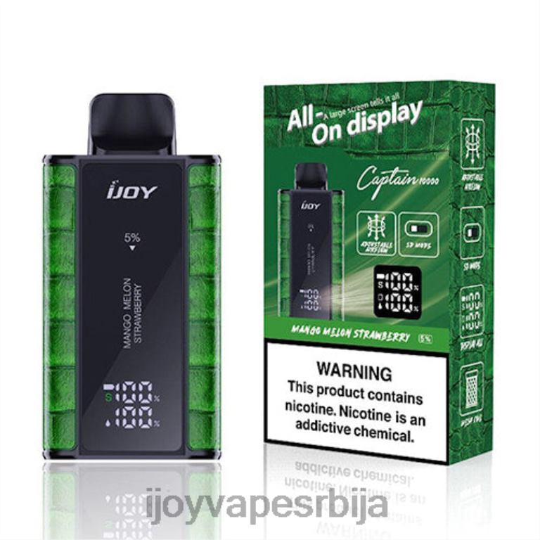 iJOY Bar Captain за једнократну употребу PTJN491 манго диња јагода | iJOY Vape Srbija