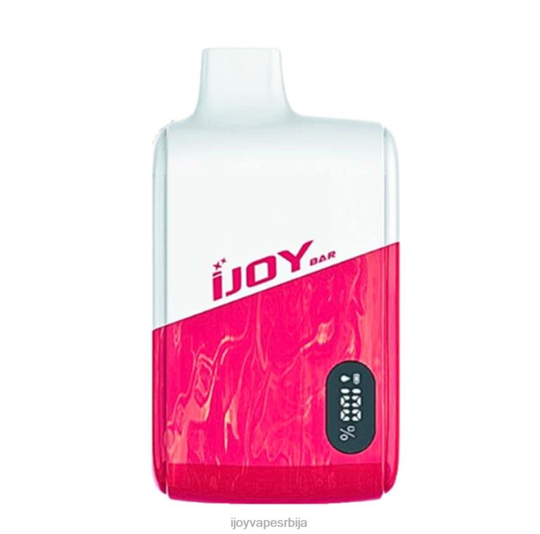 iJOY Bar Smart Vape 8000 пуффс PTJN420 помело бисерно грожђе | iJOY Best Flavor