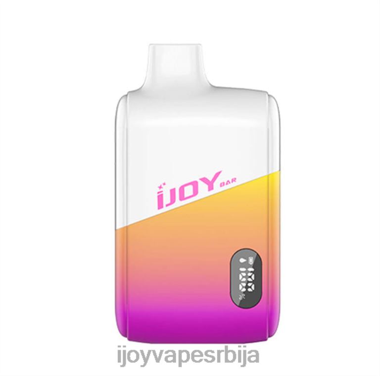 iJOY Bar Smart Vape 8000 пуффс PTJN421 киви од јагоде | iJOY Vape Srbija