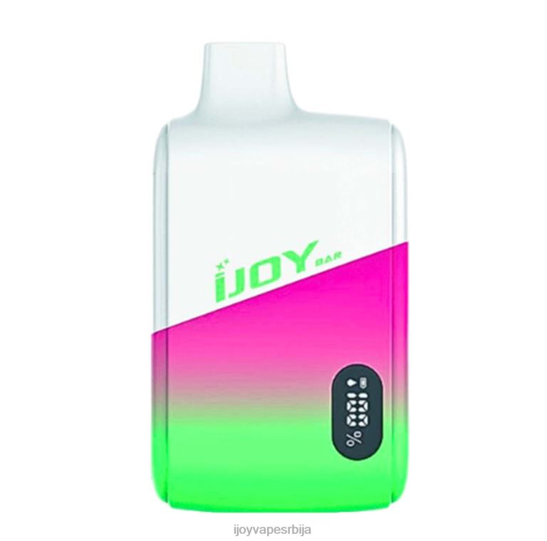 iJOY Bar Smart Vape 8000 пуффс PTJN423 трострука бобица | iJOY Vape Disposable