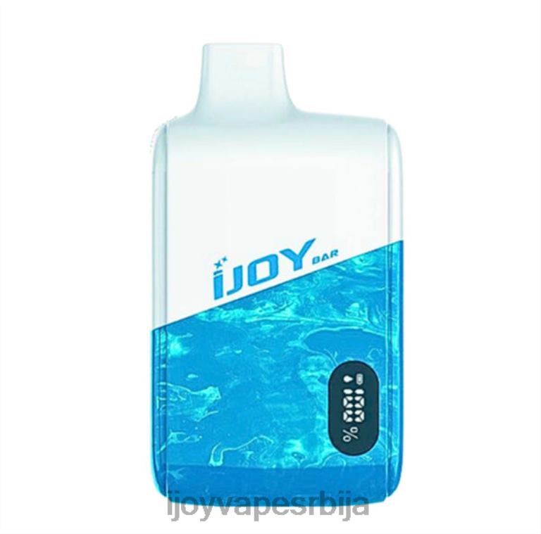 iJOY Bar Smart Vape 8000 пуффс PTJN425 експлозија тропске дуге | iJOY Vape Flavors