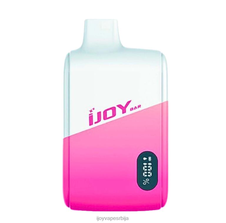 iJOY Bar Smart Vape 8000 пуффс PTJN427 бела гумена | iJOY Store