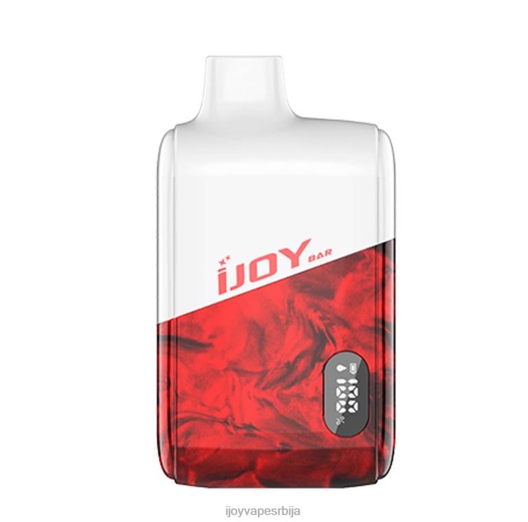 iJOY Bar Smart Vape 8000 пуффс PTJN427 бела гумена | iJOY Store
