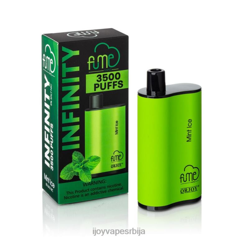 iJOY Fume Infinity за једнократну употребу 3500 пуффс | 12мл PTJN4103 лед од нане | iJOY Vape Disposable